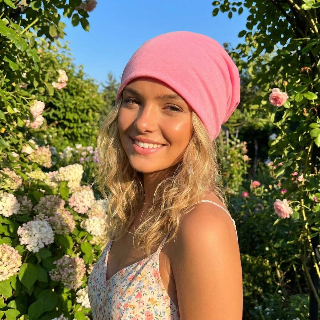 Running Cap Lightweight - New Fashion Solid Color Slouchy Beanie