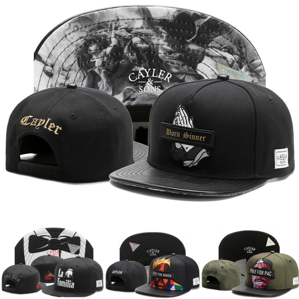 Snapback Hat Flat - Classic Snapback Hat Cap Hip Hop