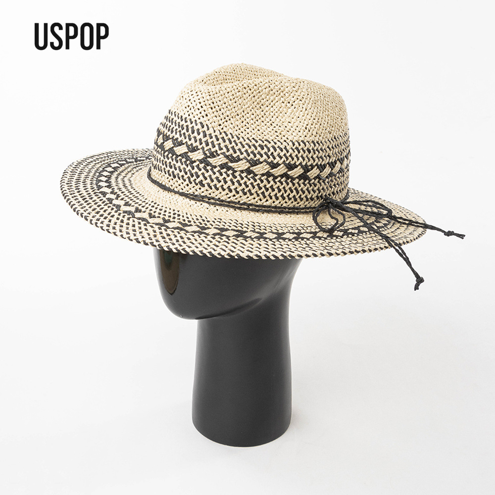 Cowboy Hat Straw - USPOP Summer Handwoven Paper Straw Cowboy