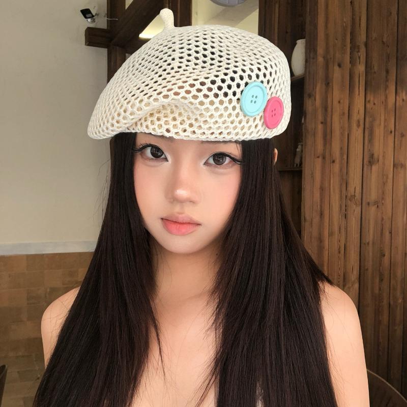 Japanese Style Straw Beret for – Beret French Wool recenzja i cena
