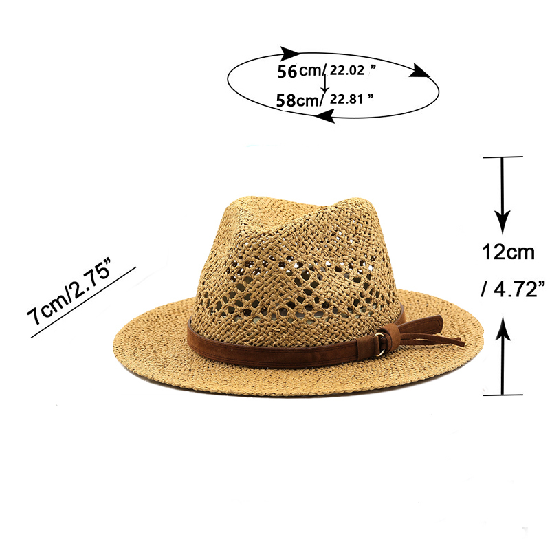 Hollow Men Raffia straw hat St – Cowboy Hat Straw recenzja i cena