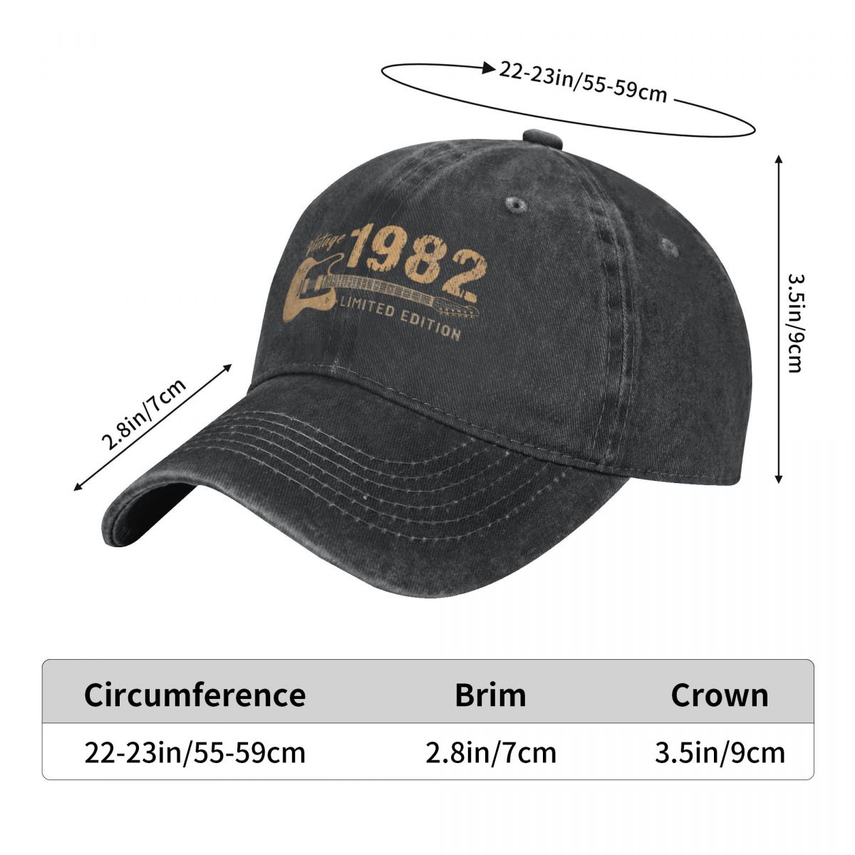 Washed Men's Baseball Cap Guit – Golf Cap Dad recenzja i cena