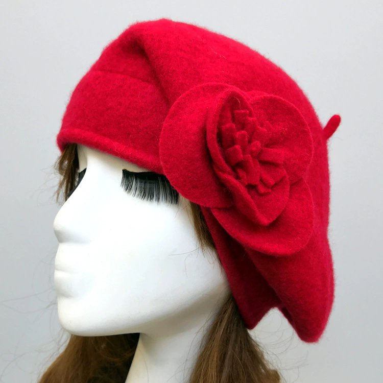 2025 Women Wool Berets Autumn  – Beret French Wool recenzja i cena