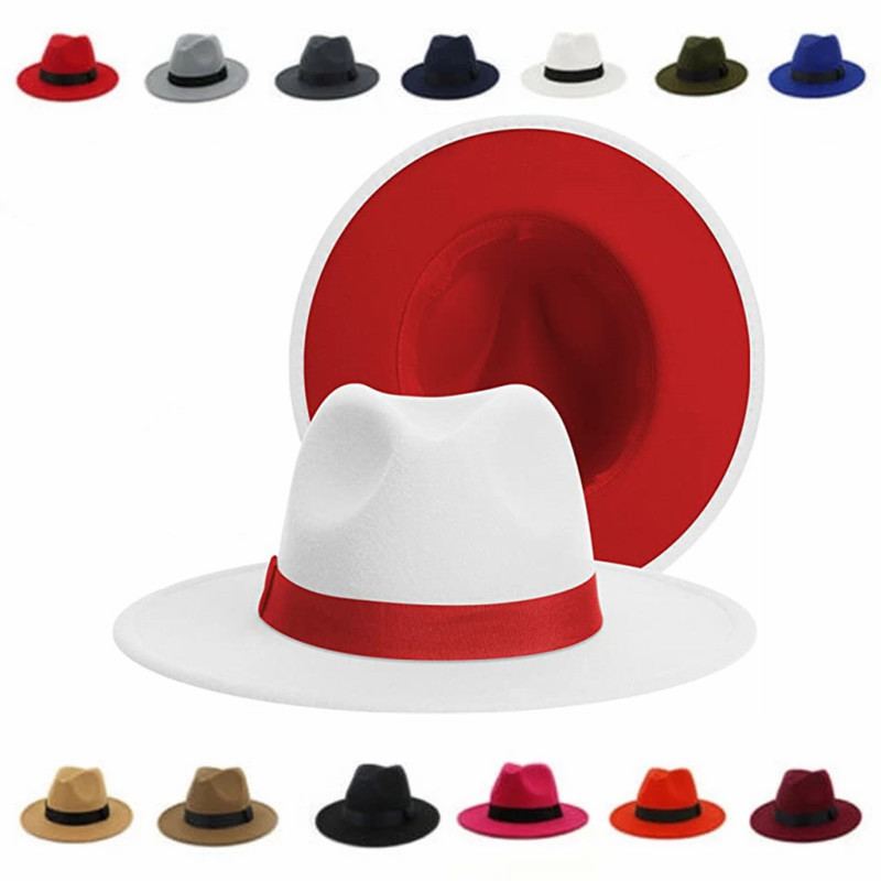 Women Winter Classic Patchwork – Fedora Hat Wool recenzja i cena
