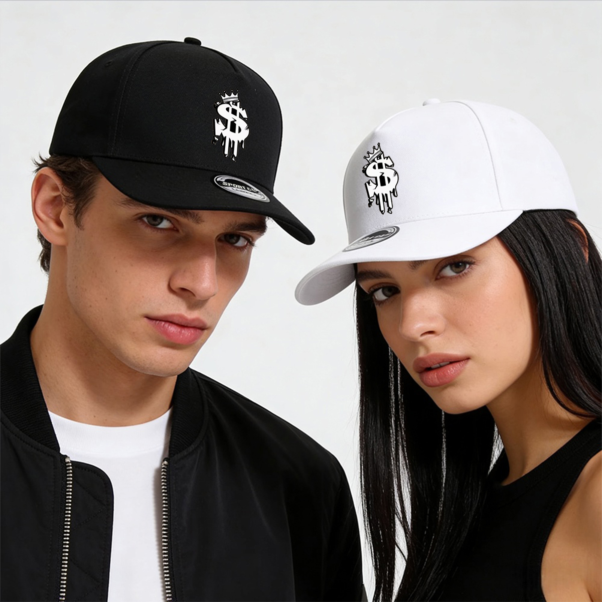 1/2PC Men's Hip Hop Snapback C – Snapback Hat Flat recenzja i cena