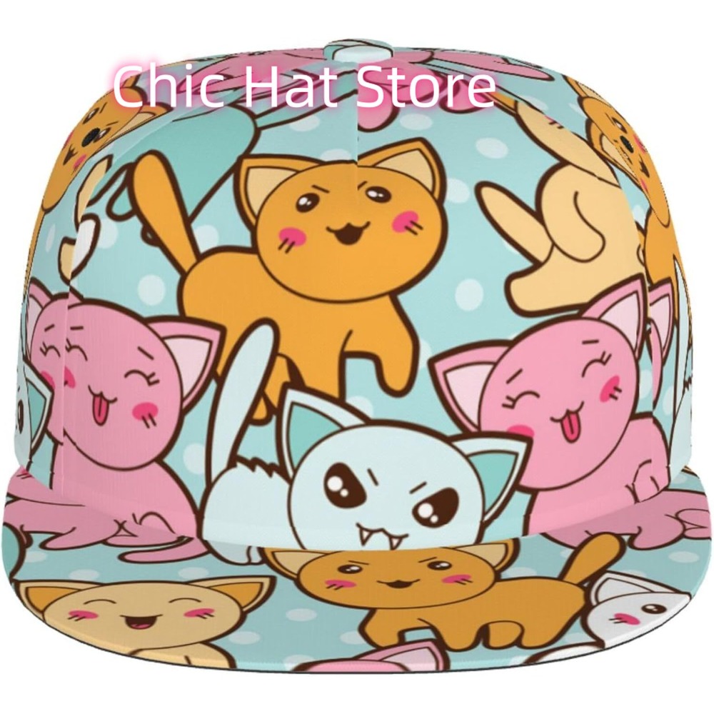 Cute Cat Scales Adjustable Bas – Snapback Hat Flat recenzja i cena