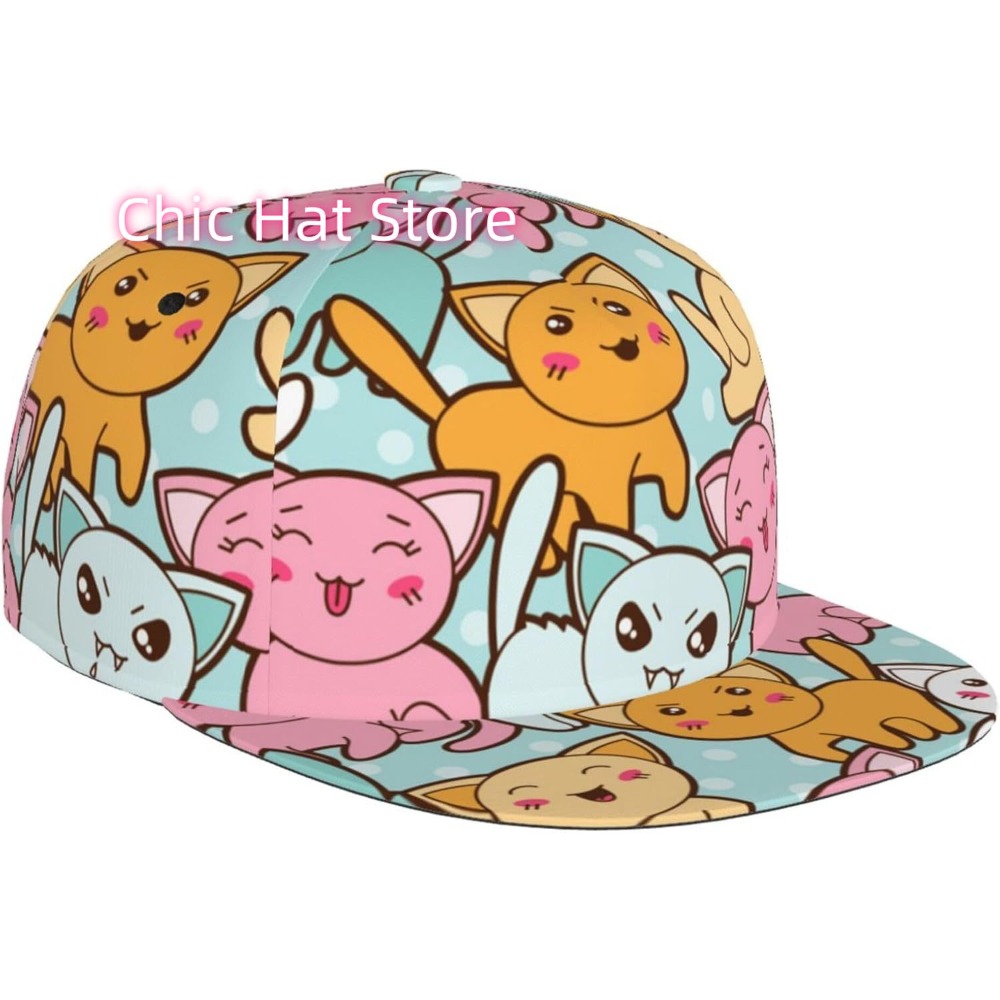 Cute Cat Scales Adjustable Bas – Snapback Hat Flat recenzja i cena
