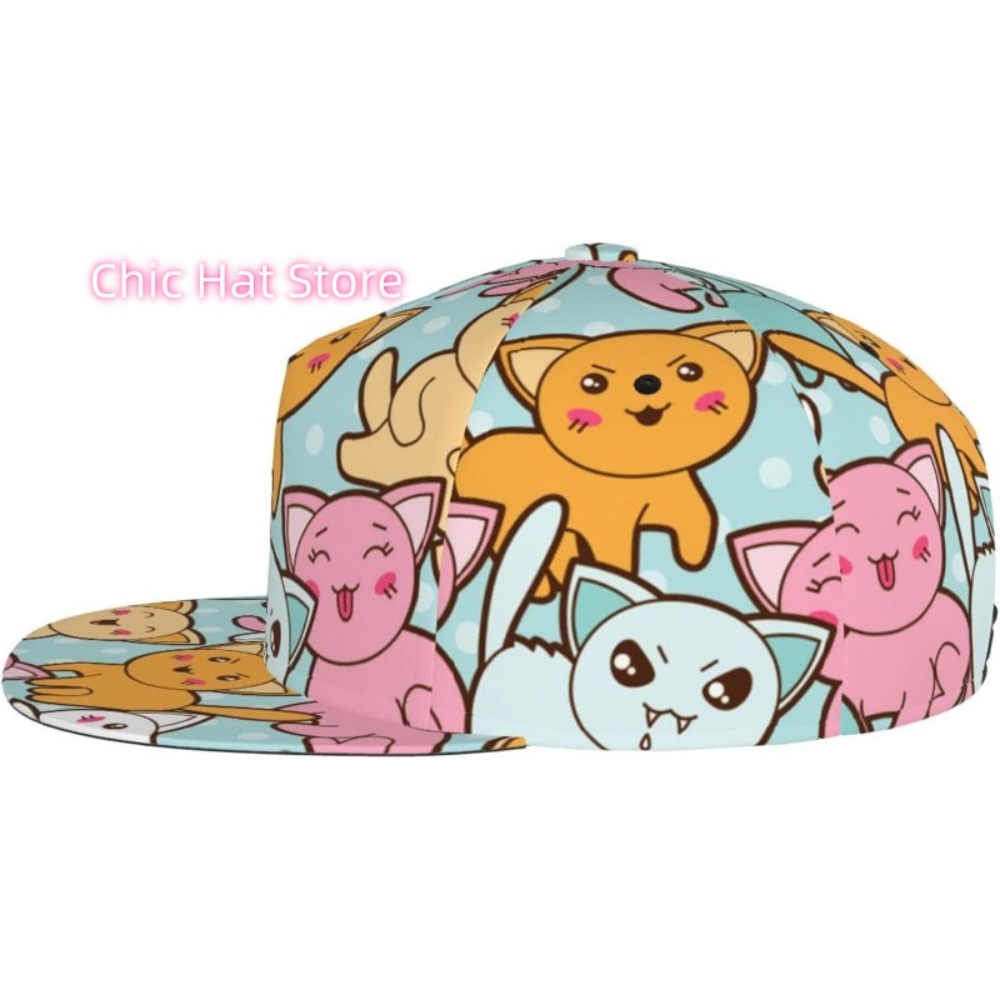 Cute Cat Scales Adjustable Bas – Snapback Hat Flat recenzja i cena