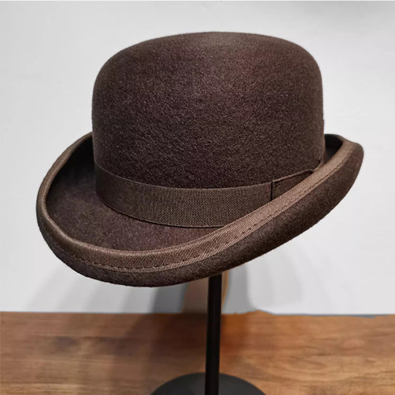 Black/Brown Color 100% Wool De – Fedora Hat Wool recenzja i cena
