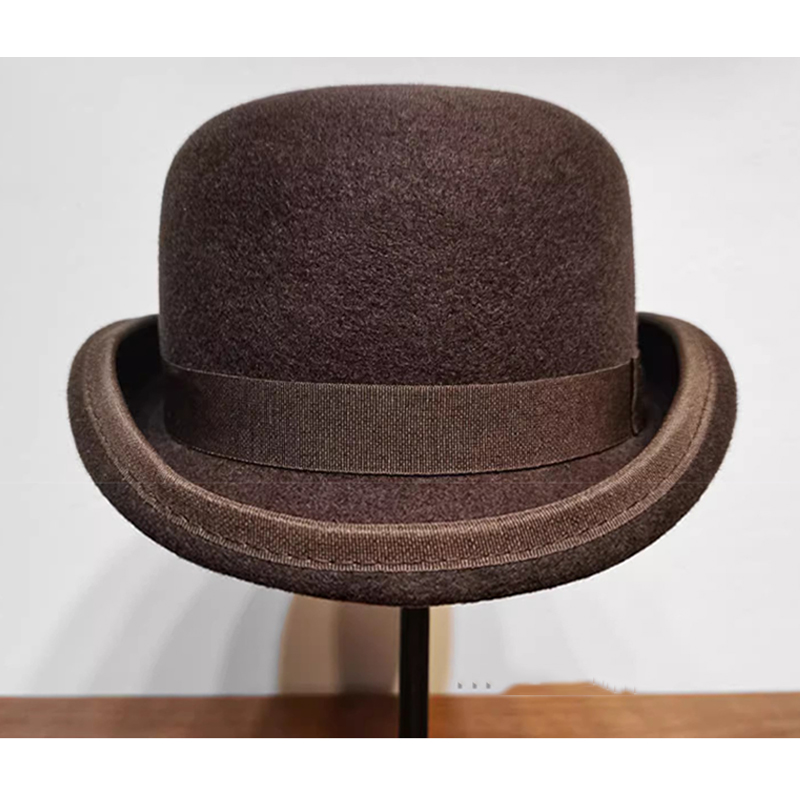 Black/Brown Color 100% Wool De – Fedora Hat Wool recenzja i cena
