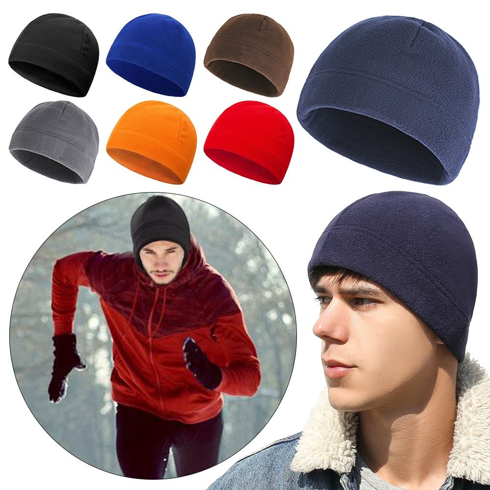 Winter Polar Fleece Beanie Hat – Running Cap Lightweight recenzja i cena