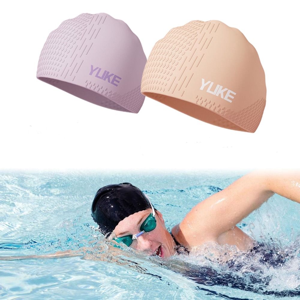Solid Color Swimming Hat Elast – Swim Hat Silicone recenzja i cena