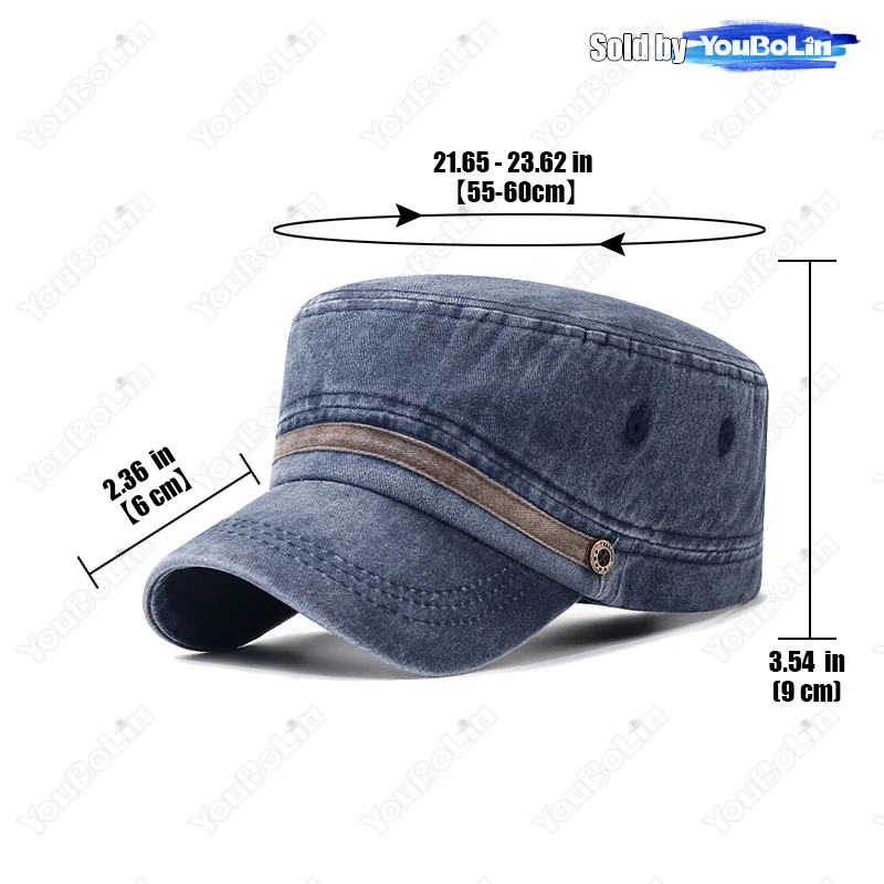 Washed hat, old cotton flat ha – Dad Hat Cotton recenzja i cena