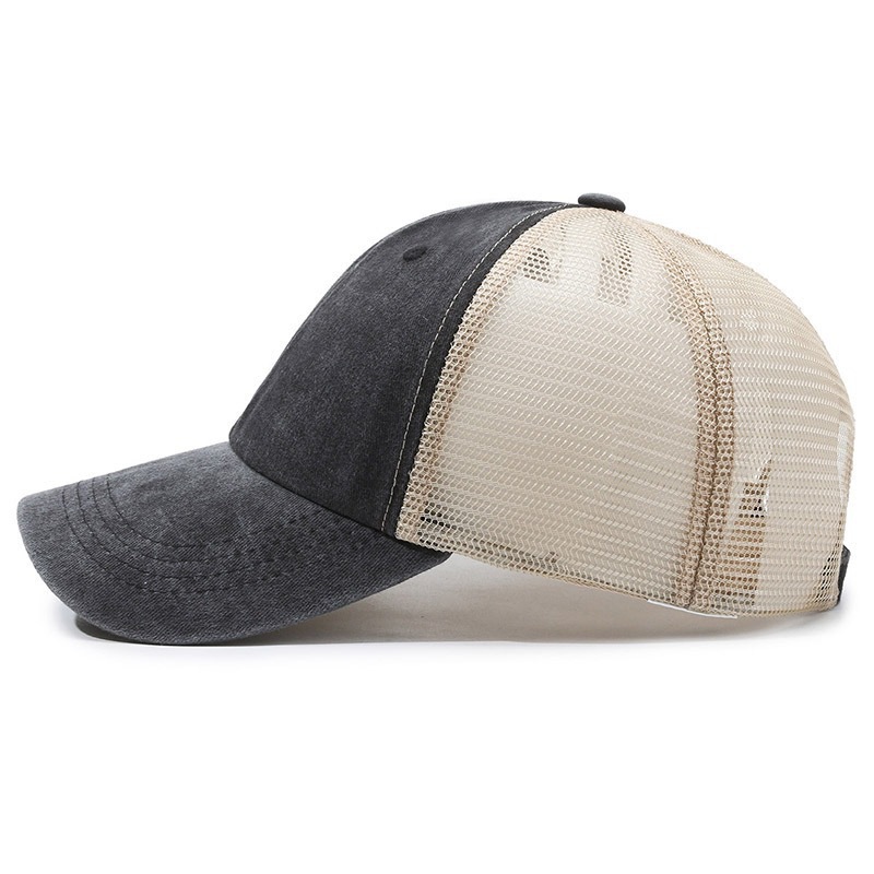 Custom Logo Washed Mesh Cap Br – Visor Sun Hat recenzja i cena