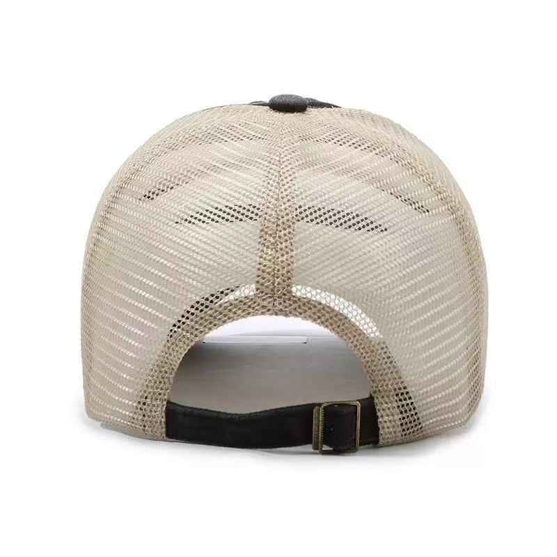 Custom Logo Washed Mesh Cap Br – Visor Sun Hat recenzja i cena