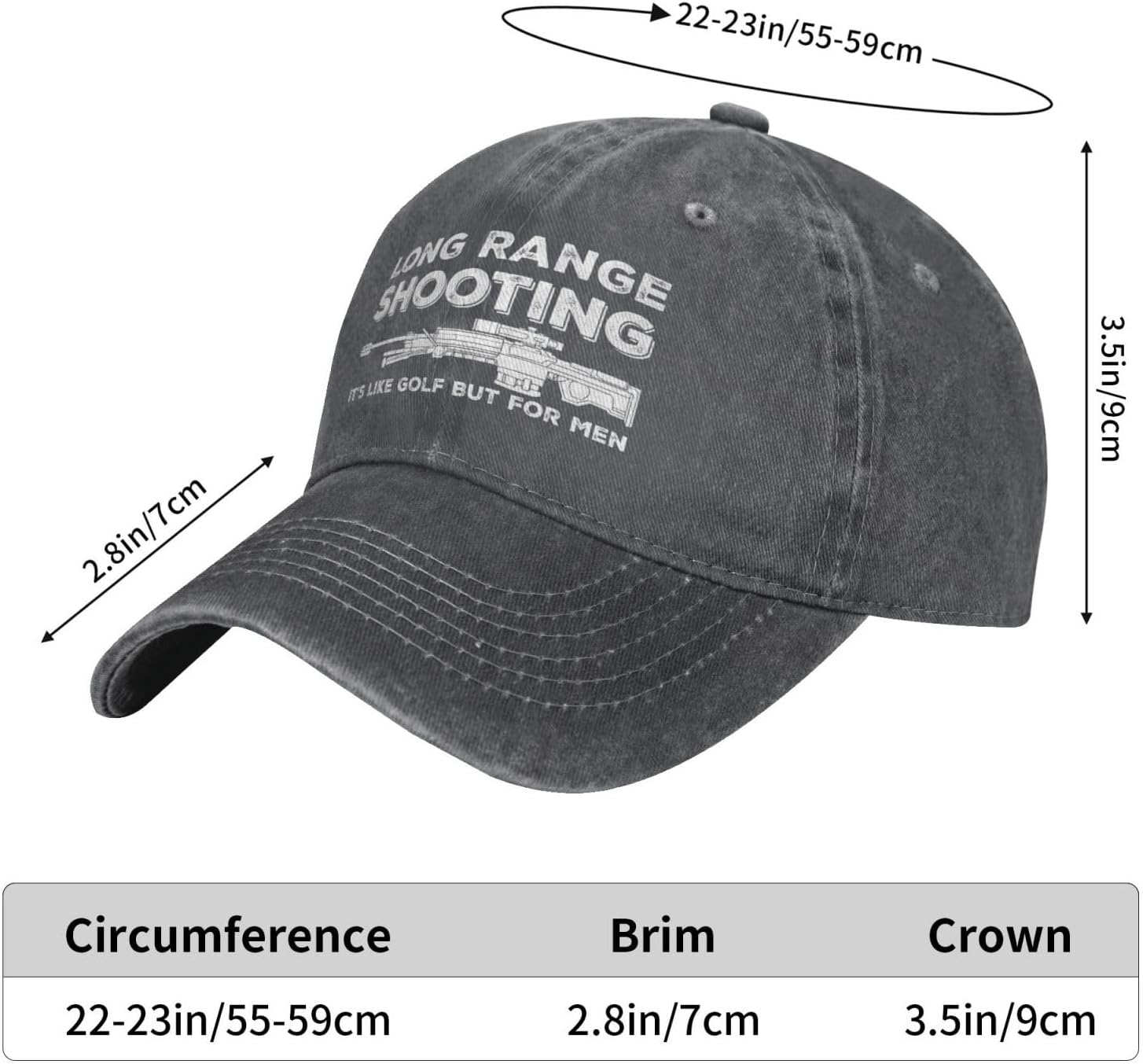 Funny Hat Long Ranges Shooting – Golf Cap Dad recenzja i cena