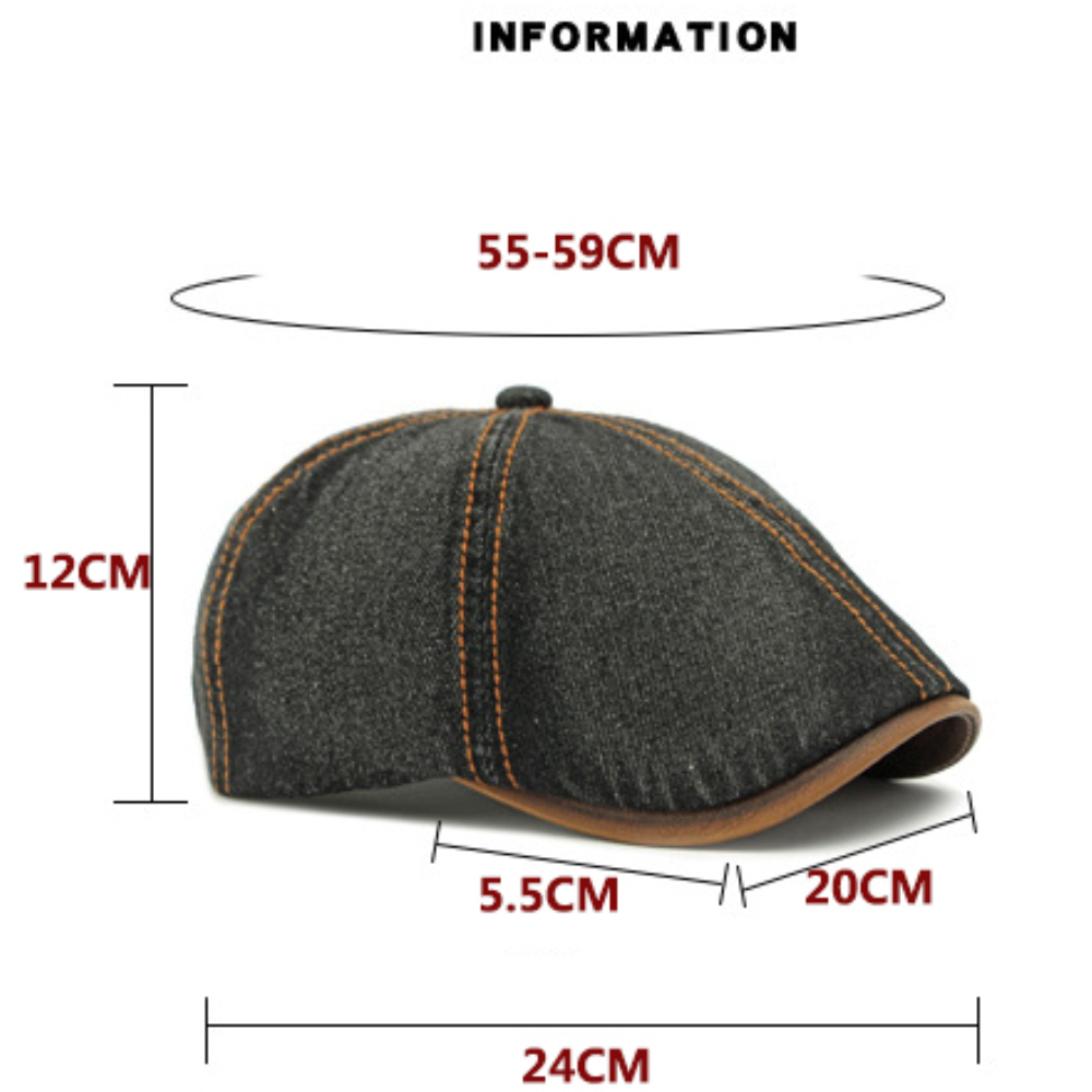 HT4735 Berets for Men Women Vi – Newsboy Cap Ivy recenzja i cena