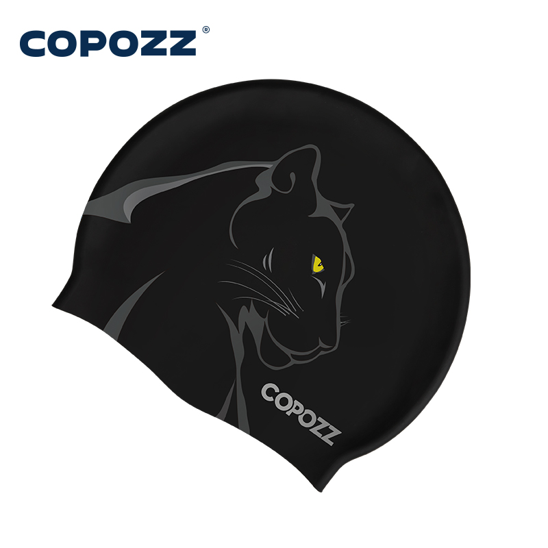 COPOZZ Water Sports Women Men  – Swim Hat Silicone recenzja i cena