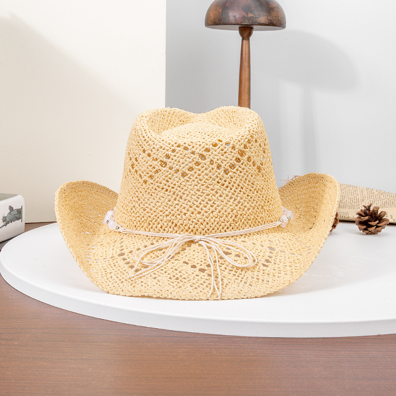 Women Cowboy Hat Unisex Hollow – Cowboy Hat Straw recenzja i cena