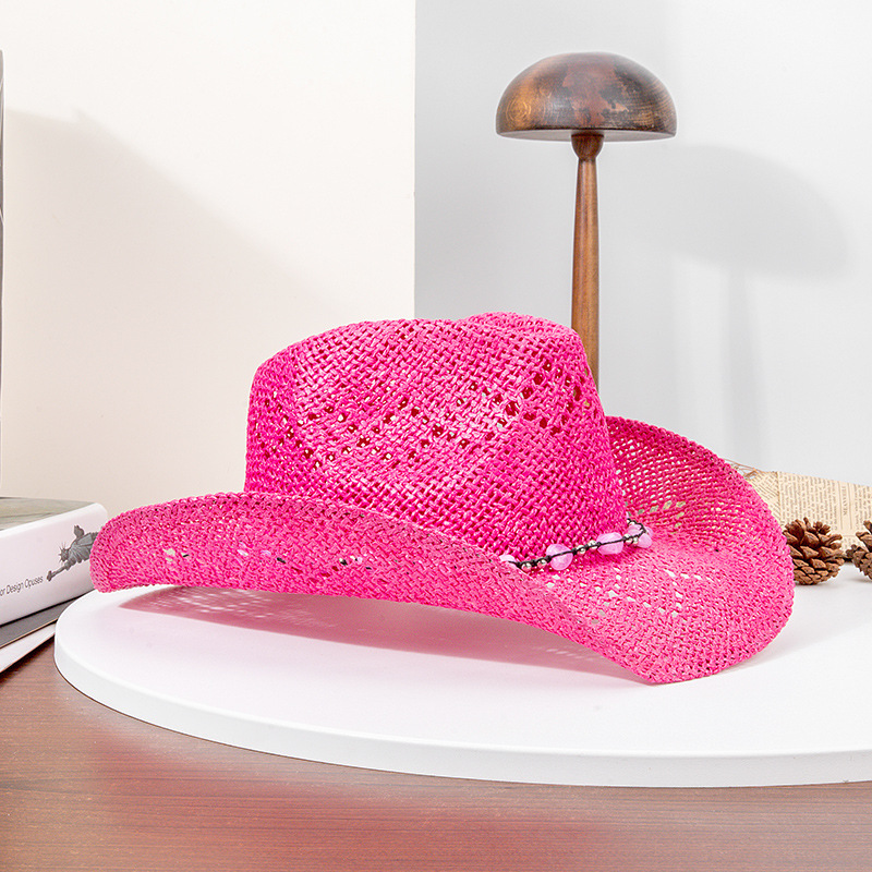 Women Cowboy Hat Unisex Hollow – Cowboy Hat Straw recenzja i cena