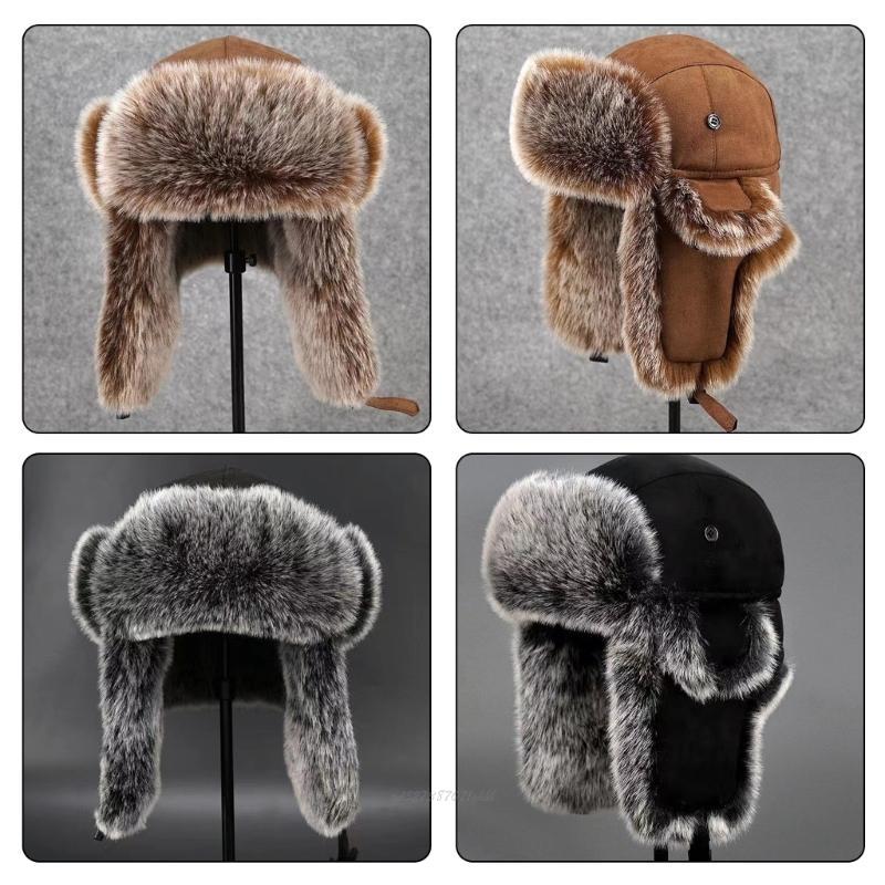 X5XA Adult Furry Lined Trapper – Trapper Hat Ear Flap recenzja i cena