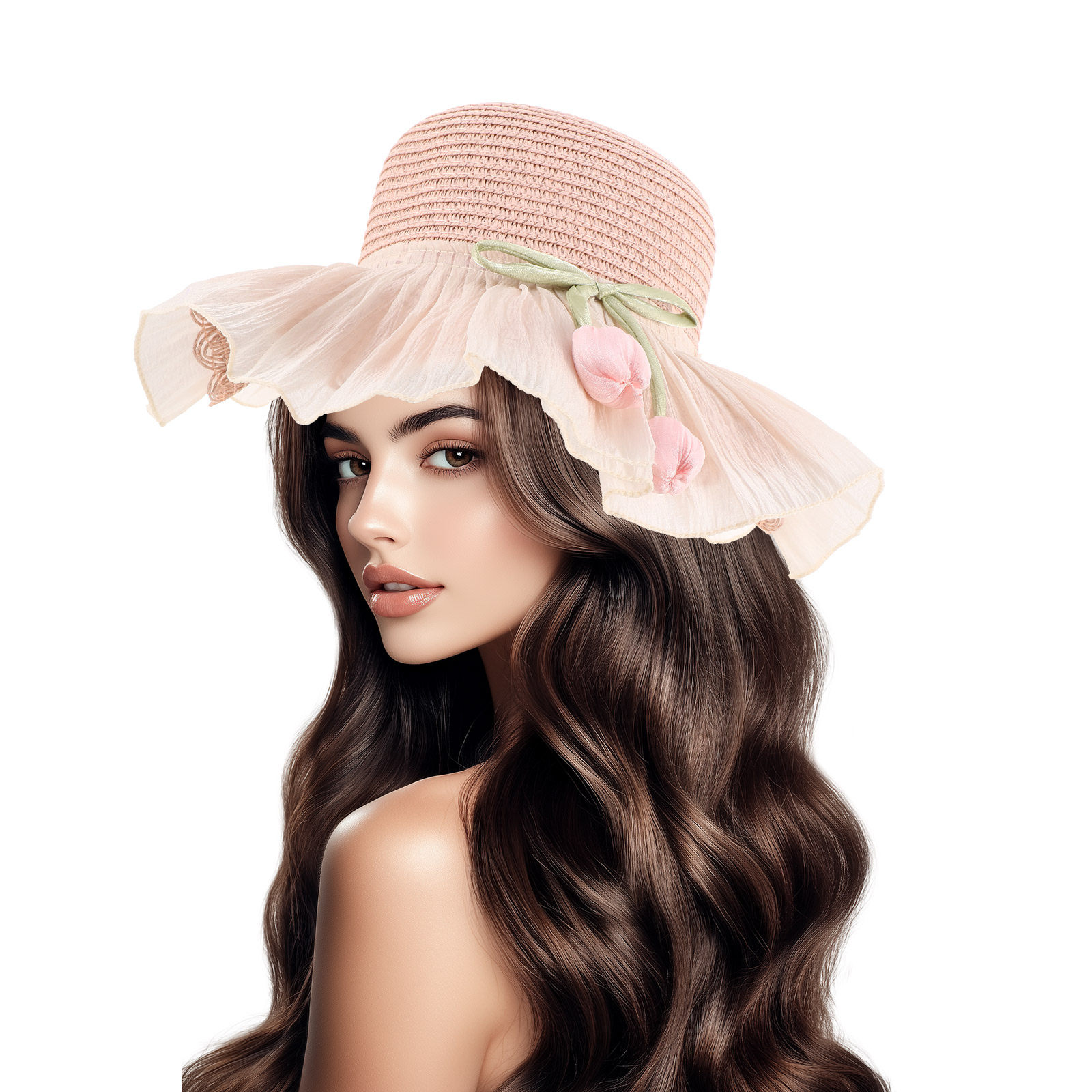 Girls Straw Sun Hat Summer Bre – Sun Hat Wide Brim recenzja i cena