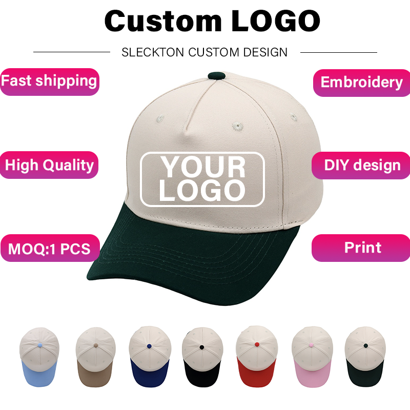SLECKTON Custom Logo Baseball  – Baseball Cap Structured recenzja i cena