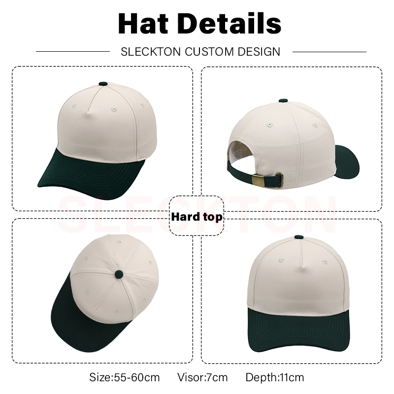 SLECKTON Custom Logo Baseball  – Baseball Cap Structured recenzja i cena