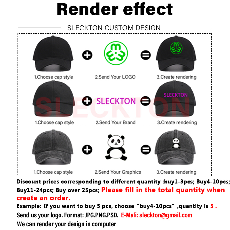 SLECKTON Custom Logo Baseball  – Baseball Cap Structured recenzja i cena