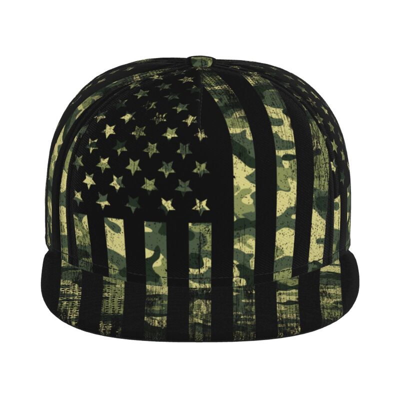 American Flag Camouflage Baseb – Snapback Hat Flat recenzja i cena