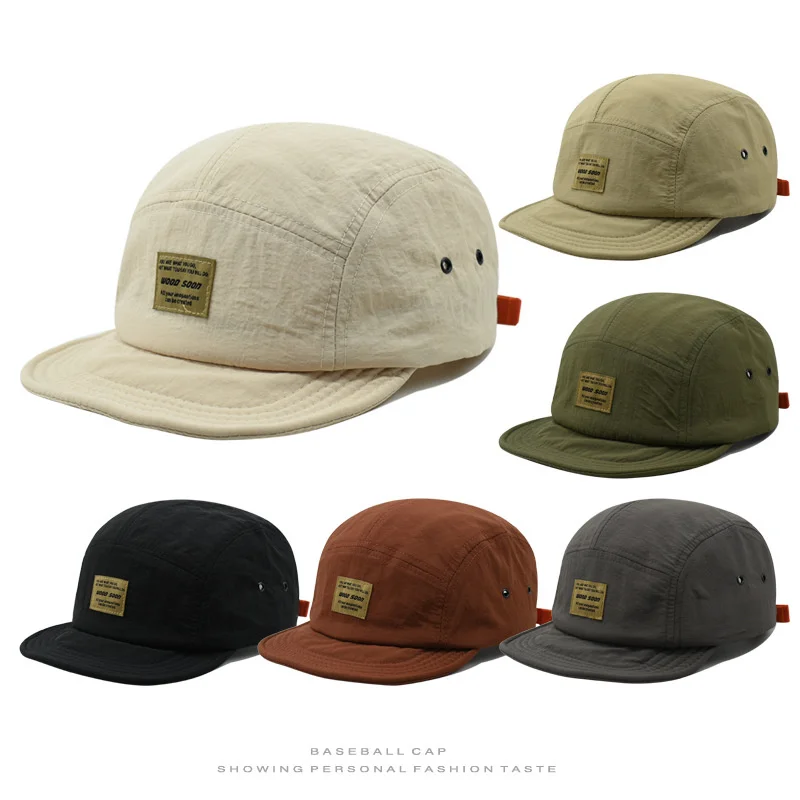 Fashion 5 Panel Baseball Cap S – Snapback Hat Flat recenzja i cena