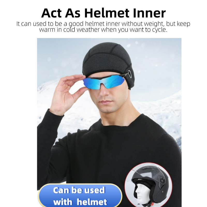 Winter Cycling Warm Cap MTB He – Skull Cap Helmet Liner recenzja i cena
