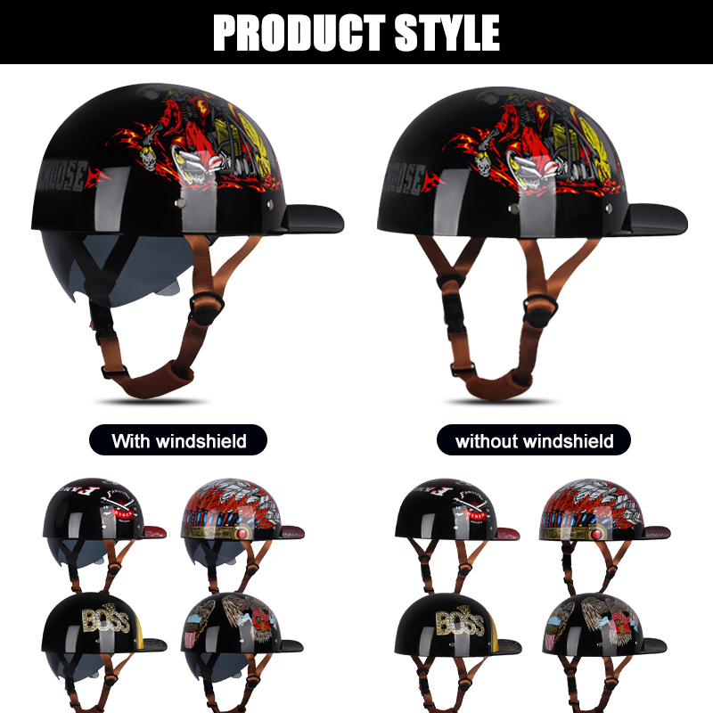 Baseball Cap Helmet Motorcycle – Baseball Cap Structured recenzja i cena
