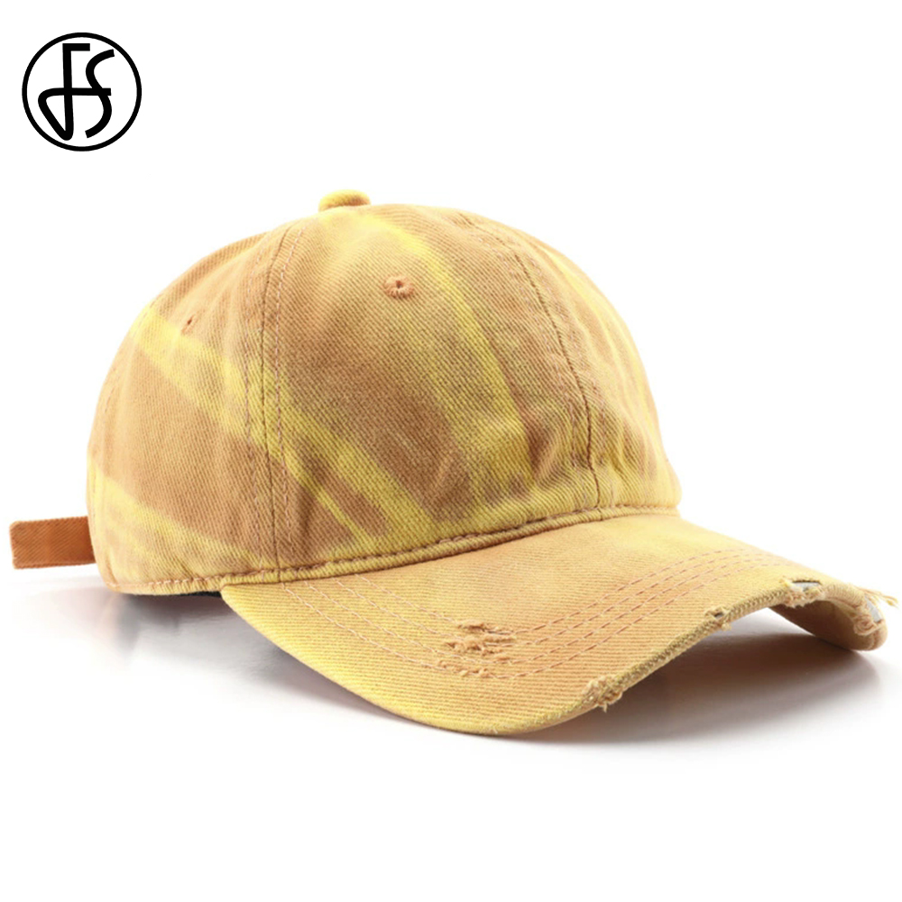 FS Yellow Black Tie Dye Baseba – Golf Cap Dad recenzja i cena