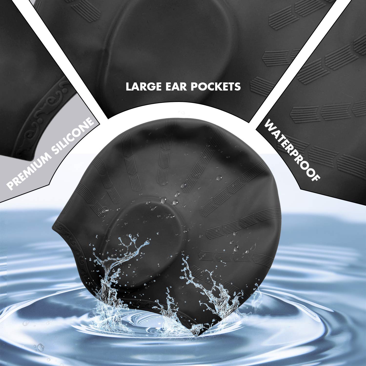 Adults High Elastic Swimming C – Swim Hat Silicone recenzja i cena