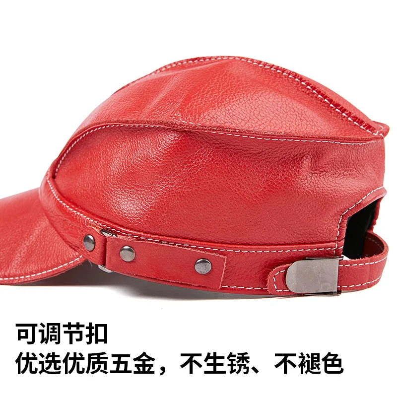 2026 Men's Genuine Leather Bas – Winter Trapper Hat recenzja i cena
