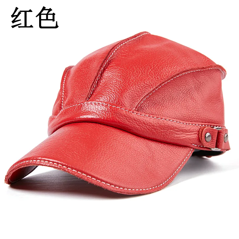 2026 Men's Genuine Leather Bas – Winter Trapper Hat recenzja i cena