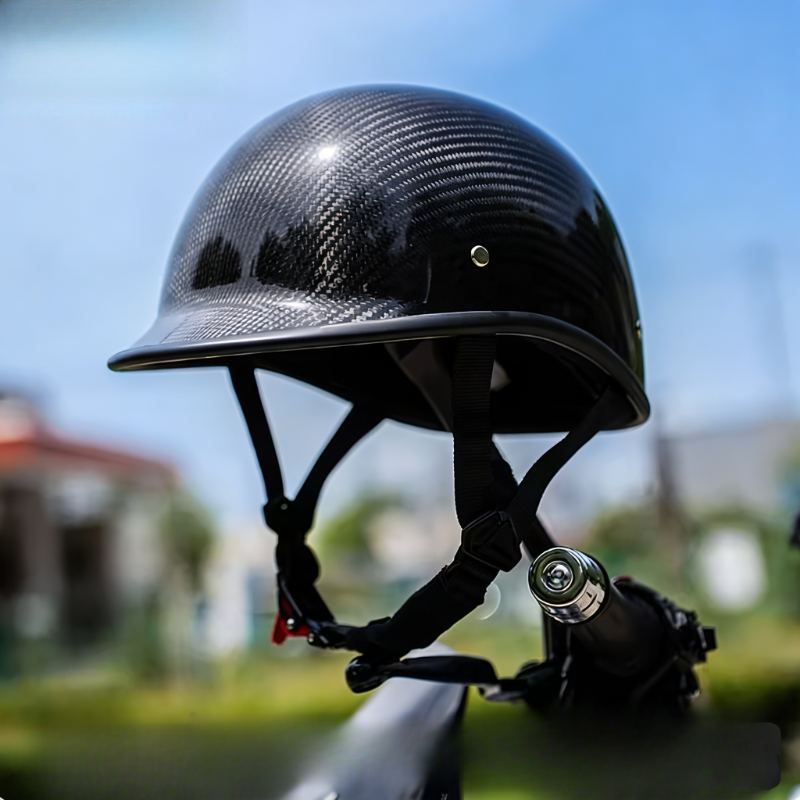Lightweight Carbon Fiber Half  – Skull Cap Helmet Liner recenzja i cena