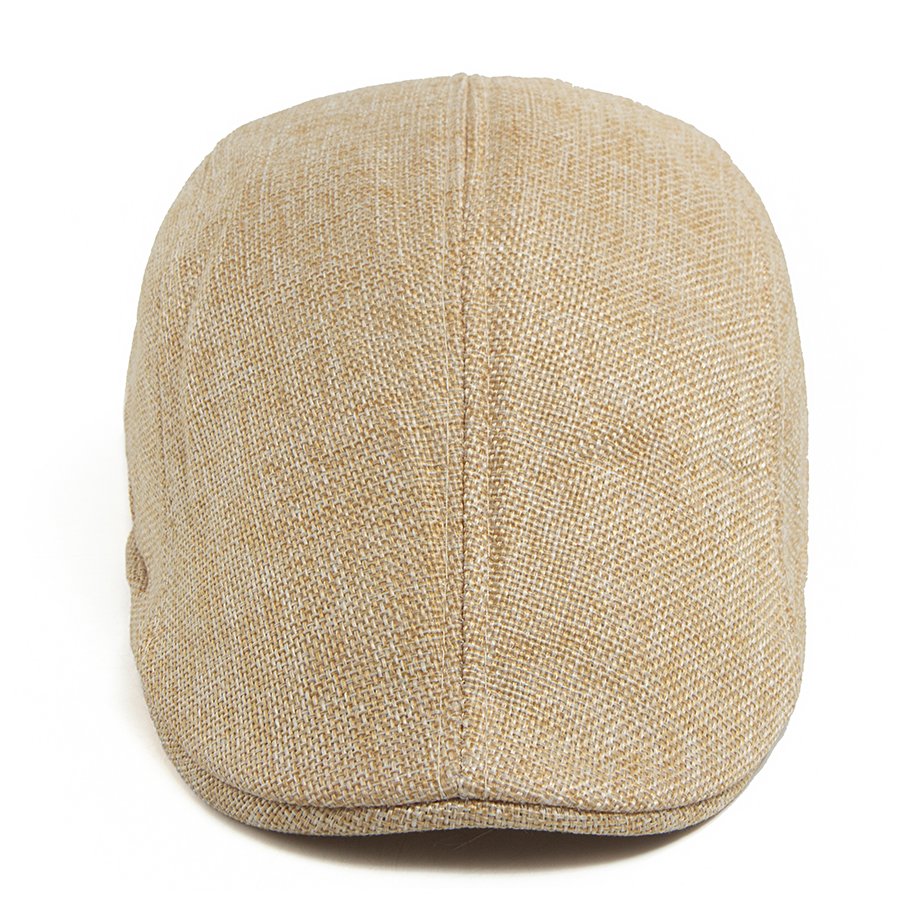 Men's Linen Flat Cap Spring Su – Newsboy Cap Ivy recenzja i cena