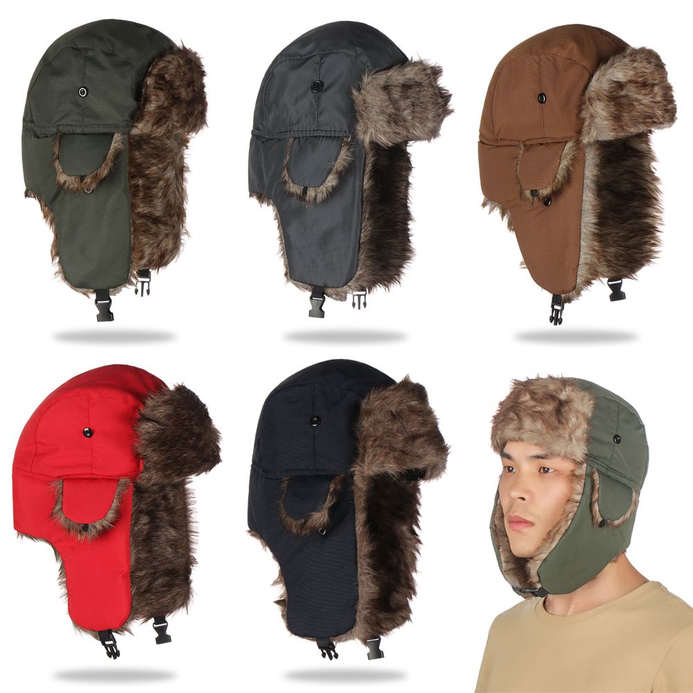 Warm Trapper Fur Ski Hat Winte – Winter Trapper Hat recenzja i cena