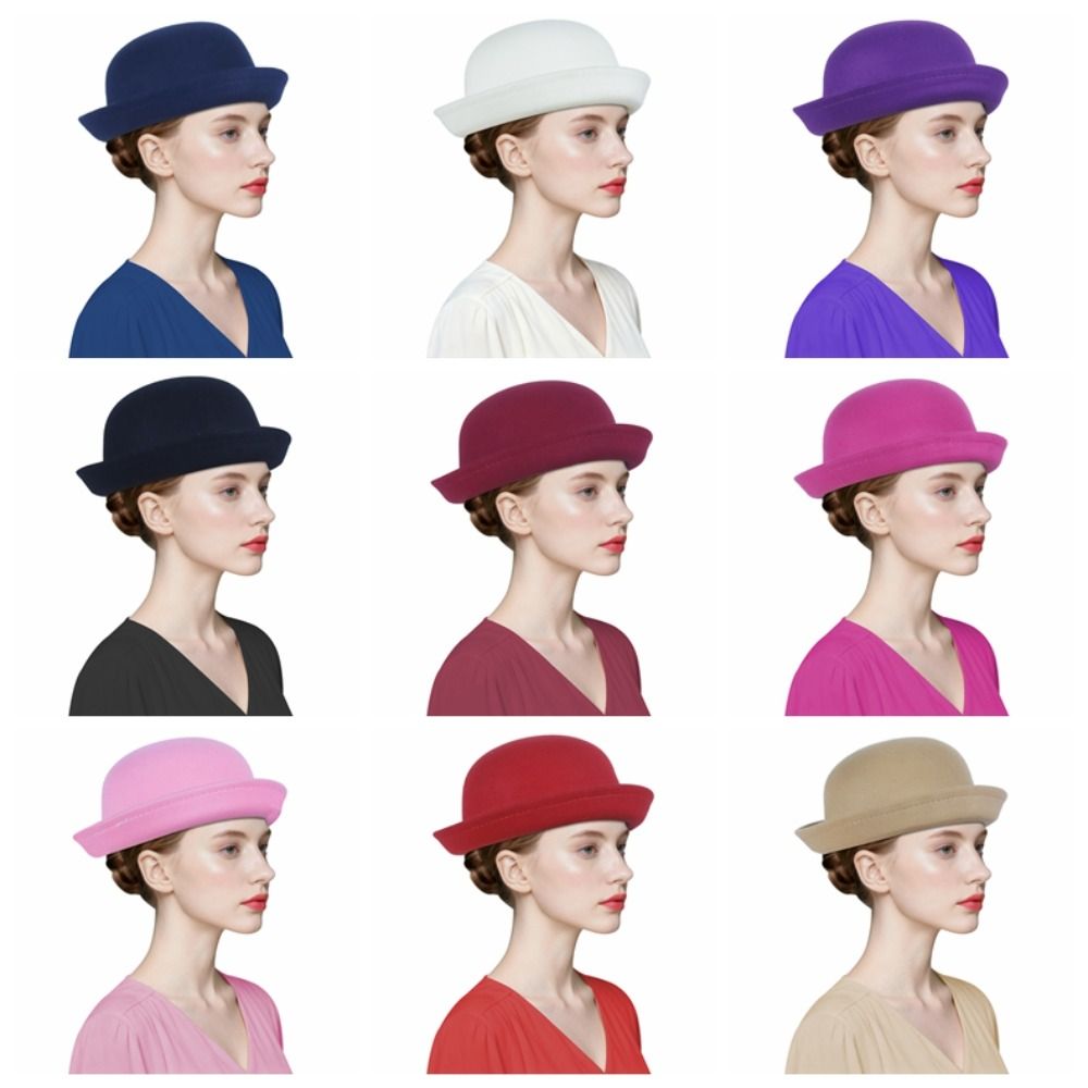Classic Solid Color Women’s Bo – Fedora Hat Wool recenzja i cena