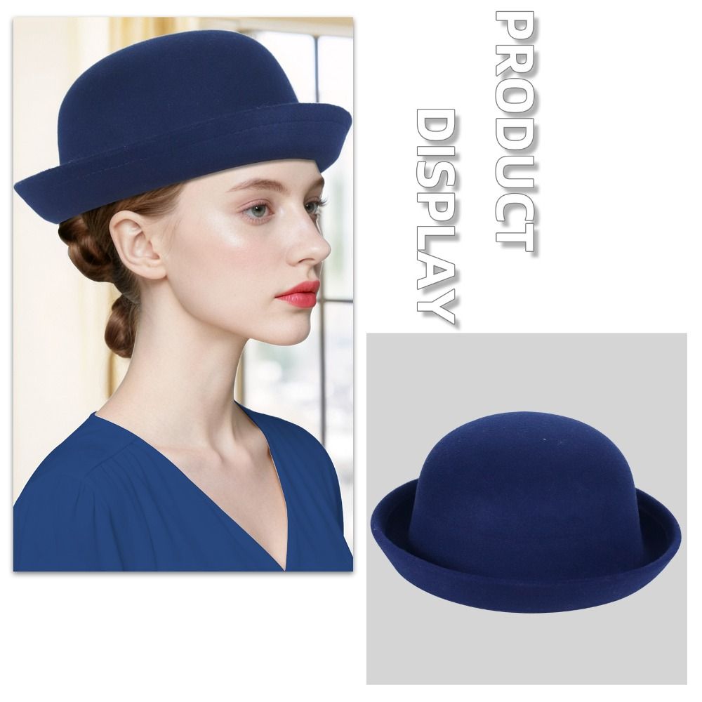 Classic Solid Color Women’s Bo – Fedora Hat Wool recenzja i cena