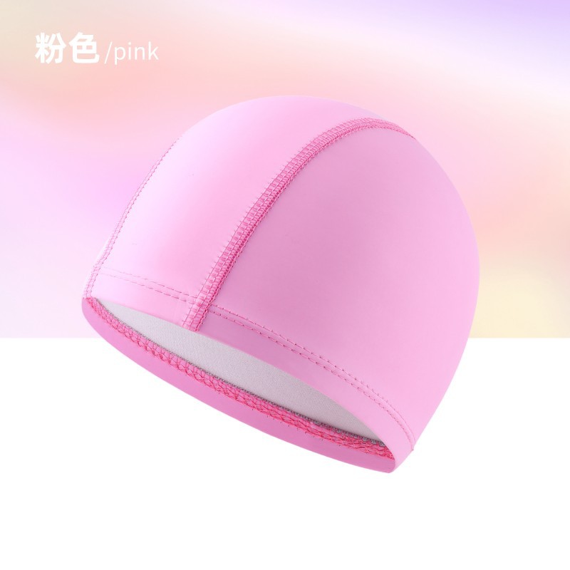 PU Coated Swimming Cap Unisex  – Swim Hat Silicone recenzja i cena