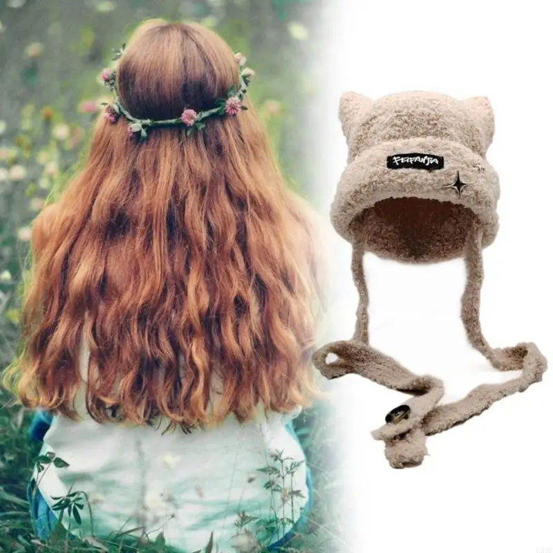L93F Handmade Knit Ear Trapper – Winter Trapper Hat recenzja i cena