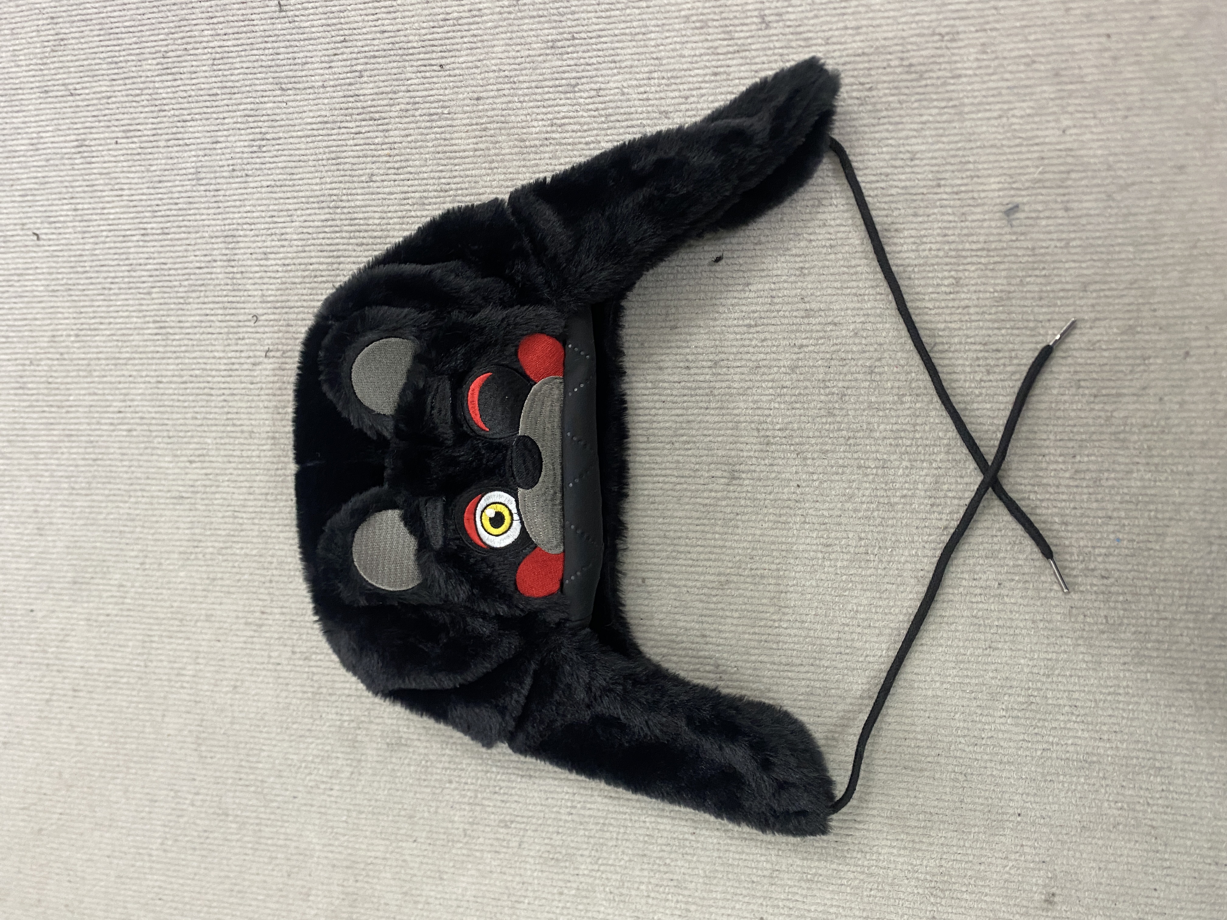 Y2K E-Girl Cute Bear Plush Tra – Winter Trapper Hat recenzja i cena
