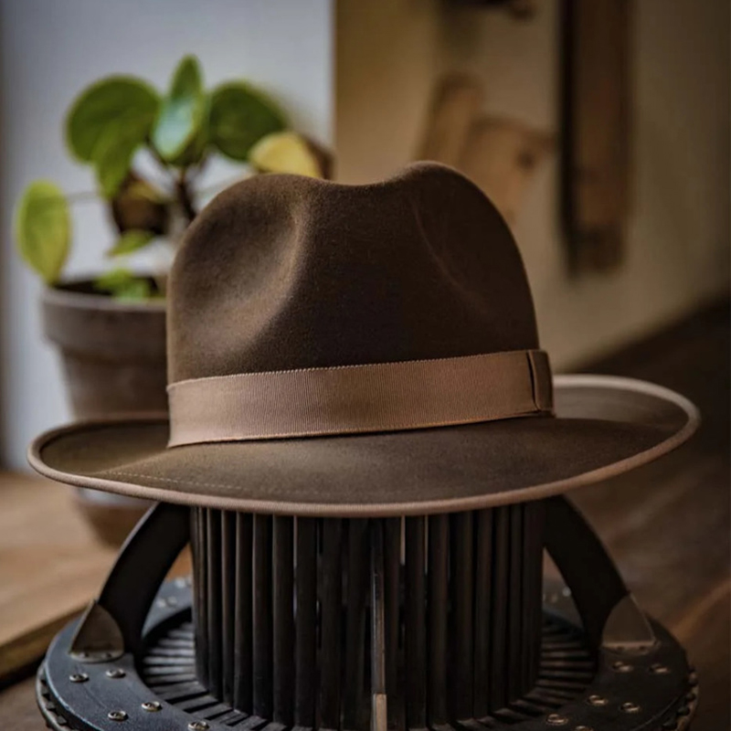 Soft Fedora Hat Bow Elegant La – Fedora Hat Wool recenzja i cena