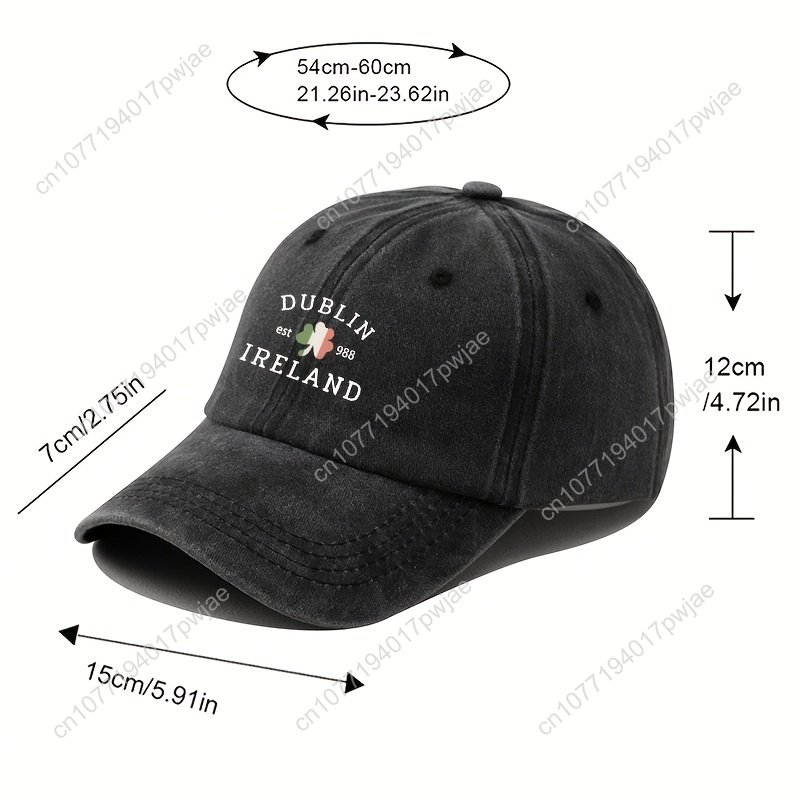 Dublin, Ireland Vintage Baseba – Bucket Hat Cotton recenzja i cena