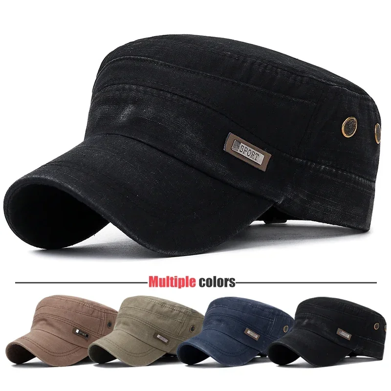 Military Cadet Flat Cap Fashio – Snapback Hat Flat recenzja i cena