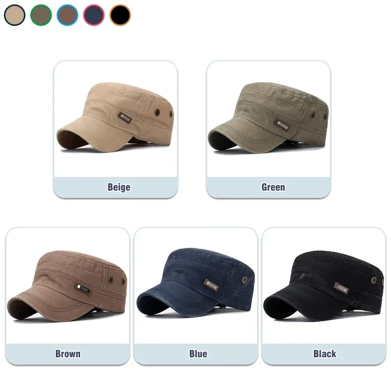 Military Cadet Flat Cap Fashio – Snapback Hat Flat recenzja i cena