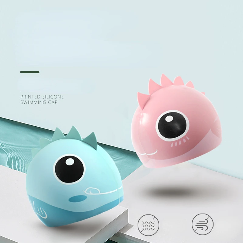 Cartoon Cute Fish Shark Silico – Swim Hat Silicone recenzja i cena